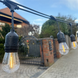 Imperméable à l'eau en plein air vacances mariage fête décorative lumière chaude S14 <span class=keywords><strong>guirlande</strong></span> lumineuse LED <span class=keywords><strong>guirlande</strong></span> décoration de noël <span class=keywords><strong>ampoule</strong></span> d'éclairage - Product Image 4