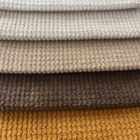 Tissu d'ameublement en velours 100% polyester 360 g/m², velours pelucheux doux pour canapé, meubles, coussin