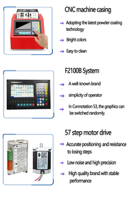 Tavolo da Taglio al Plasma CNC a Grandezza Naturale con Gantry - Tagliatrice al Plasma ad Aria con Inverter Cut 100 per Taglio Industriale di Metalli - Product Image 3