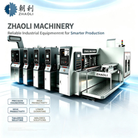 Machine de découpe et d'impression entièrement automatique pour boîtes en carton ondulé