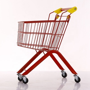 Panier <span class=keywords><strong>de</strong></span> supermarché en métal chromé pour enfants, Mini-supermarché, <span class=keywords><strong>design</strong></span> personnalisé à vendre - Product Image 2