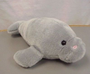 Nuovi Regali Sviluppati 2017: Giocattoli di Peluche a Forma di Lamantino in Materiale Grigio, Vita Marina - Product Image 5