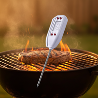 Thermomètre numérique pour viande ShenWei SWD-118D avec écran LCD, alimentation USB, matériau ABS, plage de -50°C à 300°C, utilisation en cuisine et pour le barbecue