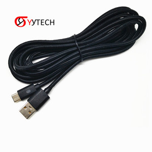 <span class=keywords><strong>Cable</strong></span> de Carga Ligero Tipo C de 3m Syytech <span class=keywords><strong>para</strong></span> Control de PS5 <span class=keywords><strong>Xbox</strong></span> <span class=keywords><strong>Series</strong></span> X <span class=keywords><strong>S</strong></span>, Accesorios de Cargador <span class=keywords><strong>para</strong></span> Gamepad - Product Image 1
