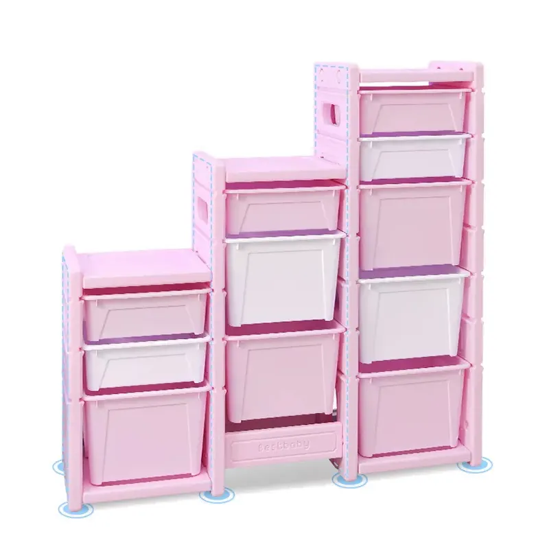 Toys Plastic Box Baby Storage Cabinet Indoor Plastic Drawer Storage Cabinets Kids Storage Cabinet