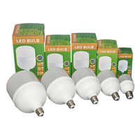 Bombilla LED de Alta Potencia en Forma de T, E27 E40, Luz Brillante de 20W 30W 40W 50W 60W para Hogar, Garaje, Fábrica
