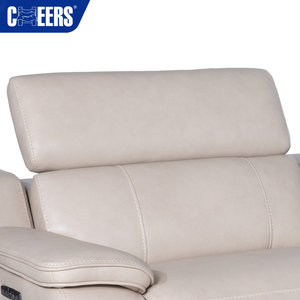 Bộ ghế <span class=keywords><strong>sofa</strong></span> văng da thật MANWAH <span class=keywords><strong>CHEERS</strong></span> có chức năng ngả lưng điện, tích hợp sạc không dây, dành cho phòng khách - Product Image 4