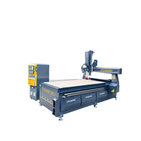 Routeur CNC à 4 axes avec dispositif rotatif à 180 degrés, routeur CNC publicitaire pour la découpe de PVC et de MDF, 1325 1530 2030 2130