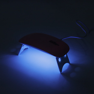 Venta directa de fábrica de mini lámparas portátiles para uñas, pequeñas lámparas UV LED para uñas, lámparas tipo ratón y lámparas ultravioleta profundas. - Product Image 2