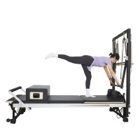 Machine de Pilates compacte en aluminium MJD pour salle de sport commerciale, idéale pour les centres de fitness locaux et la réalisation de projets à grande échelle