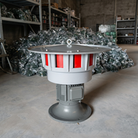 Alarme électrique verticale RF-400 pour l'exploitation minière, sirène d'avertissement de sécurité minière à haut niveau sonore (126 dB) de 4,0 kW pour les explosions minières et les alertes d'urgence