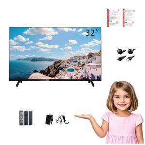 Televisor Inteligente KTV Negro de 55 Pulgadas Personalizado para Interiores, Televisor LED de Alta Definición con Retroiluminación para el <span class=keywords><strong>Hogar</strong></span>, LAN para Cocina - Product Image 1