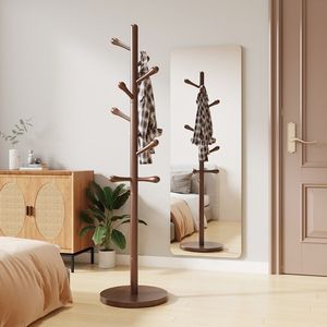 Percheros de <span class=keywords><strong>Madera</strong></span> de Lujo Multifuncionales que Ahorran Espacio, <span class=keywords><strong>Perchero</strong></span> Vertical al por Mayor para el Hogar, Hotel, Salón, Taller - Product Image 1