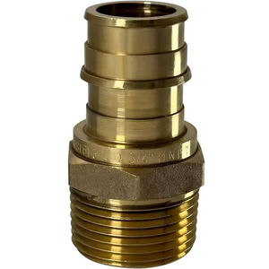 Sortie d'usine gros filetage en laiton/sertissage pex raccord réducteur pour plomberie et tuyau PE ASTM F1960 - Product Image 6