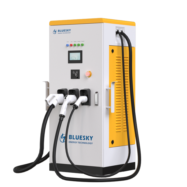 127kw AC/DC Integrated EV Charging with 7 Inch Touch Screen EVSE DC Fast EV Charger