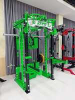 REYK REYK39 Machine à câbles en acier - Équipement de musculation multifonction Smith Front pour entraînement biceps et triceps, pile de poids 75 kg, universel unisexe