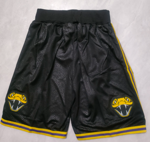 Pantalones cortos de baloncesto <span class=keywords><strong>Mamba</strong></span> Snake con bordado superior al por mayor de Los Ángeles América-Bolsillos transpirables de secado rápido de verano - Product Image 3