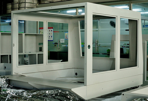 Custom Welding Laser Cutting CNC Machining Carbon Steel <b>Large</b> <b>Frame</b> Components for Energy Storage ESS Cabinet From Vietnam - Product Image 2