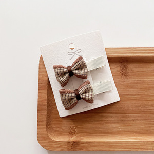 Lote de 2 pinzas para el pelo para niña pequeña, accesorios coreanos para el cabello para niña pequeña, pasadores de bebé, horquilla para adolescentes - Product Image 6