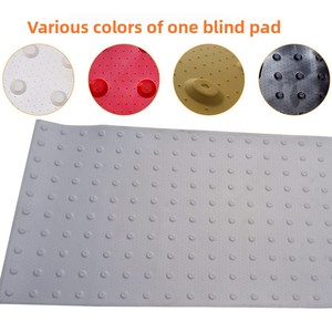 Alfombra Táctil de PVC Multicolor de Doble Uso Interior/Exterior Marca Duonika, Alta Elasticidad para Personas Ciegas, Ideal para <span class=keywords><strong>Metro</strong></span> - Product Image 2