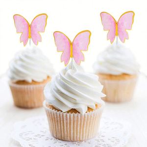 Decorazioni per Cupcake di Diverse Dimensioni, <span class=keywords><strong>Topper</strong></span> 3D per Torte, Decorazioni per Ragazze, Donne, Matrimoni, Feste di Compleanno, Decorazioni per Alimenti e Pareti - Product Image 4