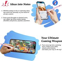 Pena Stylus Gaming Universal, perangkat Android IOS Windows kompatibel iPhone iPad Pro Mini untuk Lenovo Samsung untuk Xiaomi