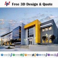Edificio de Taller Prefabricado, Estructura de Producción de Autopartes, Instalación de Ensamblaje, Proyecto de Fabricación Industrial