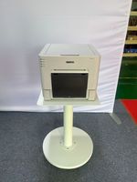 Bracket Printer Grosir dengan Baki Output Foto untuk Printer DNP RX1HS, Kotak Kayu Cocok untuk iPad Kamera DSLR Sewa Photo Booth