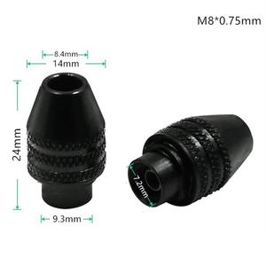 Portabrocas múltiple sin llave para herramientas rotativas <span class=keywords><strong>Dremel</strong></span>, convertidor de adaptador de brocas sin llave, Mini mandril Universal de 0,3-3,2mm, 4 tipos - Product Image 4