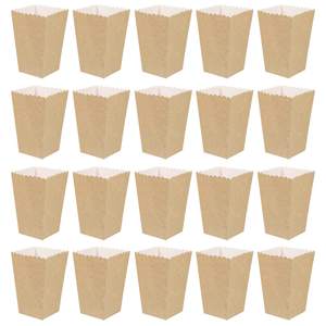 कारखाने प्रत्यक्ष कस्टम लोगो मुद्रित बायोडिग्रेडेबल फूड ग्रेड पॉपकॉर्न बकेट पेपर मूवी थियेटर कुकी के लिए - Product Image 4