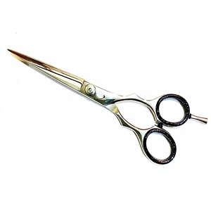 ASAP Tijeras de pelo para perros ultraligeras y ecológicas de 6,25 pulgadas Tijeras curvas para el cuidado de mascotas Mango simétrico Belleza Cuidado personal - Product Image 3