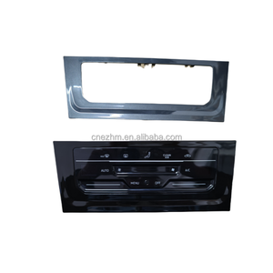 Touchez le panneau de commande de climatisation, interrupteur de commande de climatisation à cristaux liquides avec cadre noir pour Golf 7/7.5 Mk7 - Product Image 6