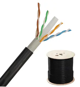 23awg Netwerk Lan Kabels 4 Paar Cat6 Pe En Pvc Lszh Jas