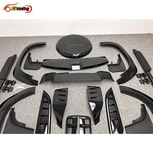 Kit de Carrocería Estilo Urbano en Negro Brillante para <span class=keywords><strong>Land</strong></span> <span class=keywords><strong>Rover</strong></span> <span class=keywords><strong>Defender</strong></span> 90 110 con Cubierta de Neumático de Repuesto, Luz Antiniebla, Alta Calidad - Product Image 3