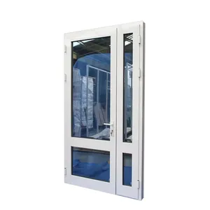 Trust Hurricane proof china cheap price double glazed adjustable aluminium impact casement routside flat door