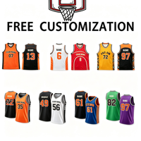 Maillot de basketball personnalisé en maille polyester respirante, vêtements de sport, conception gratuite pour les compétitions interuniversitaires, vente en gros directe usine