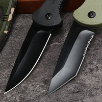 Couteau pliant portable multifonction, compagnon léger pour le camping, la survie, la cuisine et une utilisation tactique
