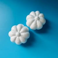 Citrouilles en mousse de polystyrène blanches de haute qualité pour Halloween, vente en gros, artisanat, décorations DIY