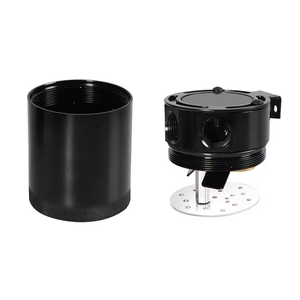 De Universele Olievanger Kan Compact Zijn <span class=keywords><strong>2</strong></span>-poorts Aluminium Olie Opslagtank Tankonderdelen <span class=keywords><strong>2</strong></span>-Holes Ademende Ketel - Product Image 2