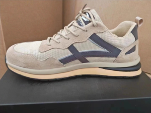 Commercio all'ingrosso Kevlarr <span class=keywords><strong>scarpe</strong></span> da lavoro per gli uomini pelle di cinghiale in pelle scamosciata <span class=keywords><strong>scarpe</strong></span> di sicurezza con resistente all'usura in gomma Sole acciaio punta Anti-fracassatura - Product Image 4