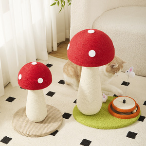 Rascador para gatos con forma de hongo, rascador de sisal para gatos, árbol para gatos resistente al desgaste y que no se desprende, rascador para gatos - Product Image 1