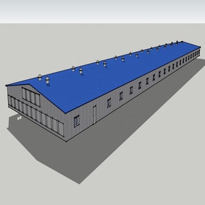 Nouvelle structure métallique modulaire préfabriquée pour entrepôt, atelier ou bâtiment de stockage portable en acier. - Product Image 4
