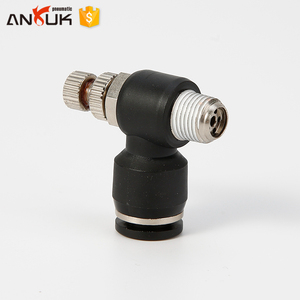 <span class=keywords><strong>Serie</strong></span> SL de una manera de la válvula del acelerador de mano controlador de velocidad de conexión neumática control - Product Image 4