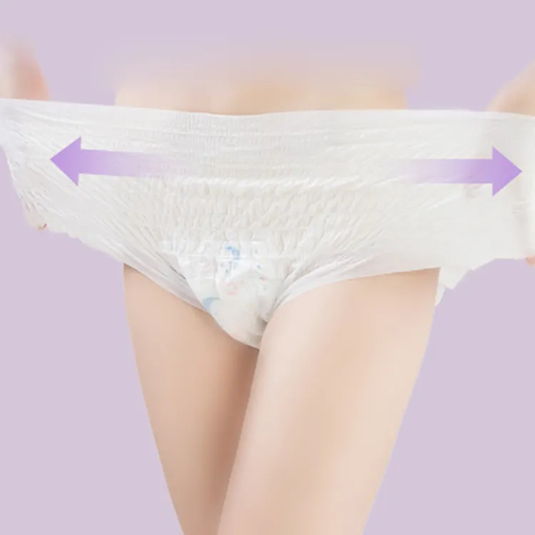 Fornitore di pantaloni per il periodo mestruale maglia traspirante per donna Lady assorbenti igienici mutandine da donna cina morbido cotone confortevole