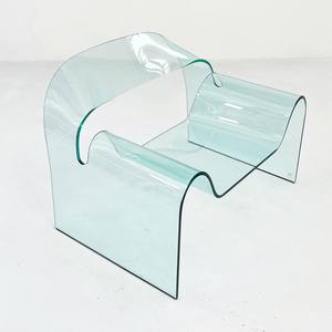 Kursi Santai Akrilik Transparan Tahan Air Modern, Sofa Kristal Bening Dapat Ditumpuk, Dekorasi Ruang Tamu Rumah - Product Image 3