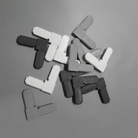 Accessoires de fenêtre d'angle en aluminium de haute qualité, accessoires de fenêtre d'angle de porte en aluminium pour fenêtres et portes