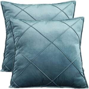 <span class=keywords><strong>Federe</strong></span> Decorative in <span class=keywords><strong>velluto</strong></span> con copriletto quadrato per divano letto soggiorno con cerniera invisibile - Product Image 1