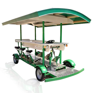 Bicicleta de Cerveza de Cuatro Ruedas de Una Velocidad para Bodas, Fiestas, Calles Peatonales de la Ciudad, Parques, Paseos Turísticos Eléctricos - Grandes Parques Infantiles - Product Image 2