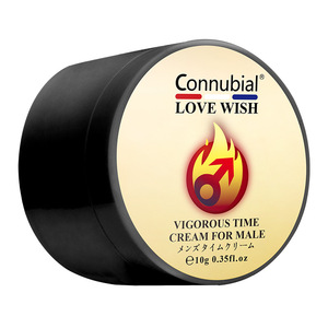 Coribiot Connubial Men's Masculine Cream 10g, crème voor buitengebruik, massagecrème, verlenging, volwassen seks, Flame logo, verpakking in pot. - Product Image 4
