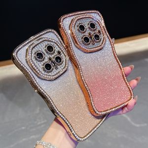 Funda <span class=keywords><strong>de</strong></span> Gel TPU Brillante con Diamantes para Huawei Mate 60/Mate 70 Pro, Funda Cromada para Teléfono Huawei P80 Ultra/P70 - Product Image 1